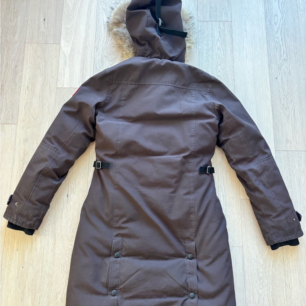 Canada Goose Women’s Brown Kensington Down Jacket Size XXS - Picture 14 of 16